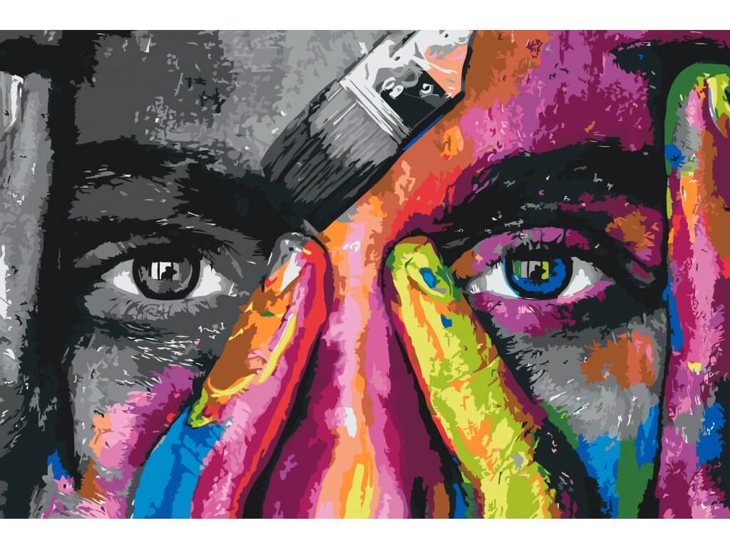 Måla Efter Nummer - BLICKEN - Paint By Numbers