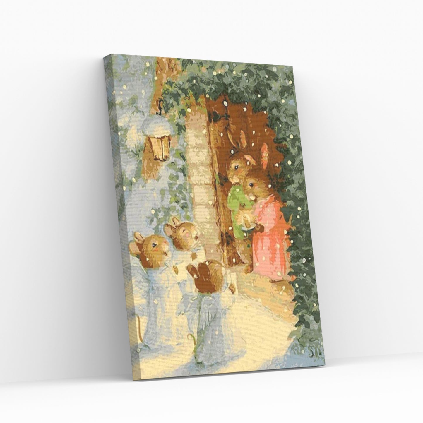 Paint By Numbers - Jul - CAROL SINGING MICE