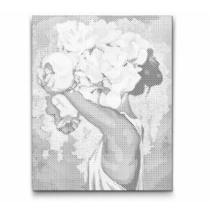 FLICKEN MED BONDERROSOR