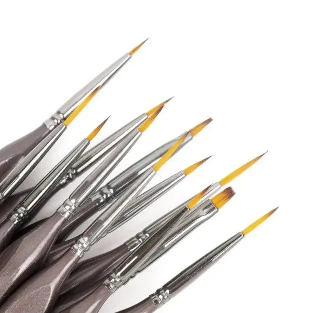 Premium penslar i olika storlekar för noggrann målning – paint by numbers verktyg