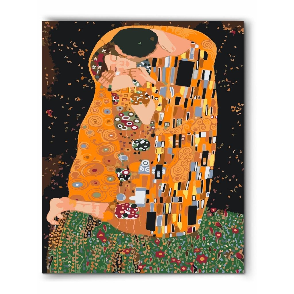 Måla efter nummer vuxna- The Kiss- Gustav Klimt