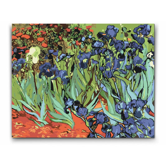 Måla efter nummer - IRISER av Vincent van Gogh