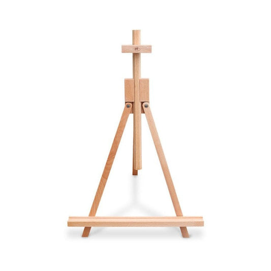 Hopfällbart staffli för måla efter nummer – lätt att ta med överallt