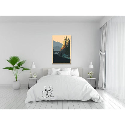 måla efter nummer harry potter tavla