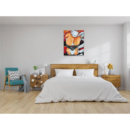 Premium canvas + täckande akrylfärger