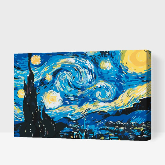 Paint by numbers - STJÄRNENATT - Vincent van Gogh