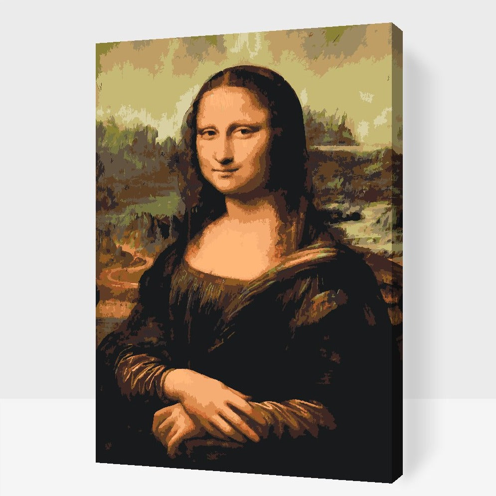 Måla efter nummer - MONA LISA av Leonardo da Vinci