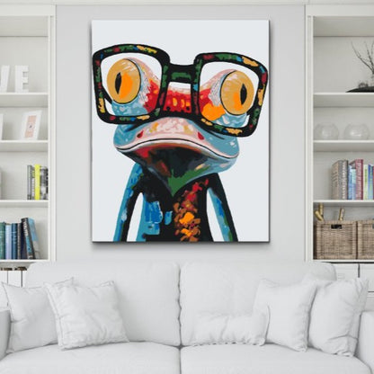 Måla efter nummer - GRODA - Paint By Numbers