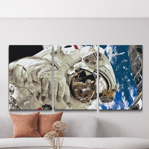 Paint By Numbers - ASTRONAUT - måla efter nummer 