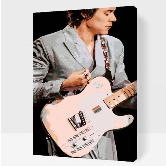 Måla Efter Nummer - HARRY STYLES KONSERT - paint by numbers 