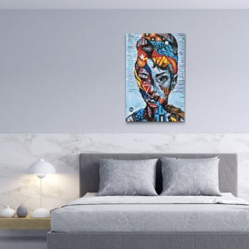Måla Efter Nummer - AUDREY HEPBURN - Paint By Numbers