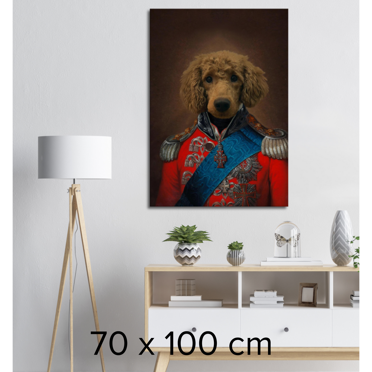 PRINSEN- Skräddarsytt kungligt porträtt - unik presentidé - Förvandla ditt husdjur till ett Mästerverk