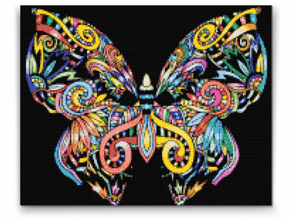 Förvandla ditt hem med fjäril mandala Diamond Painting 