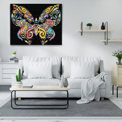 Förvandla ditt hem med fjäril mandala Diamond Painting 