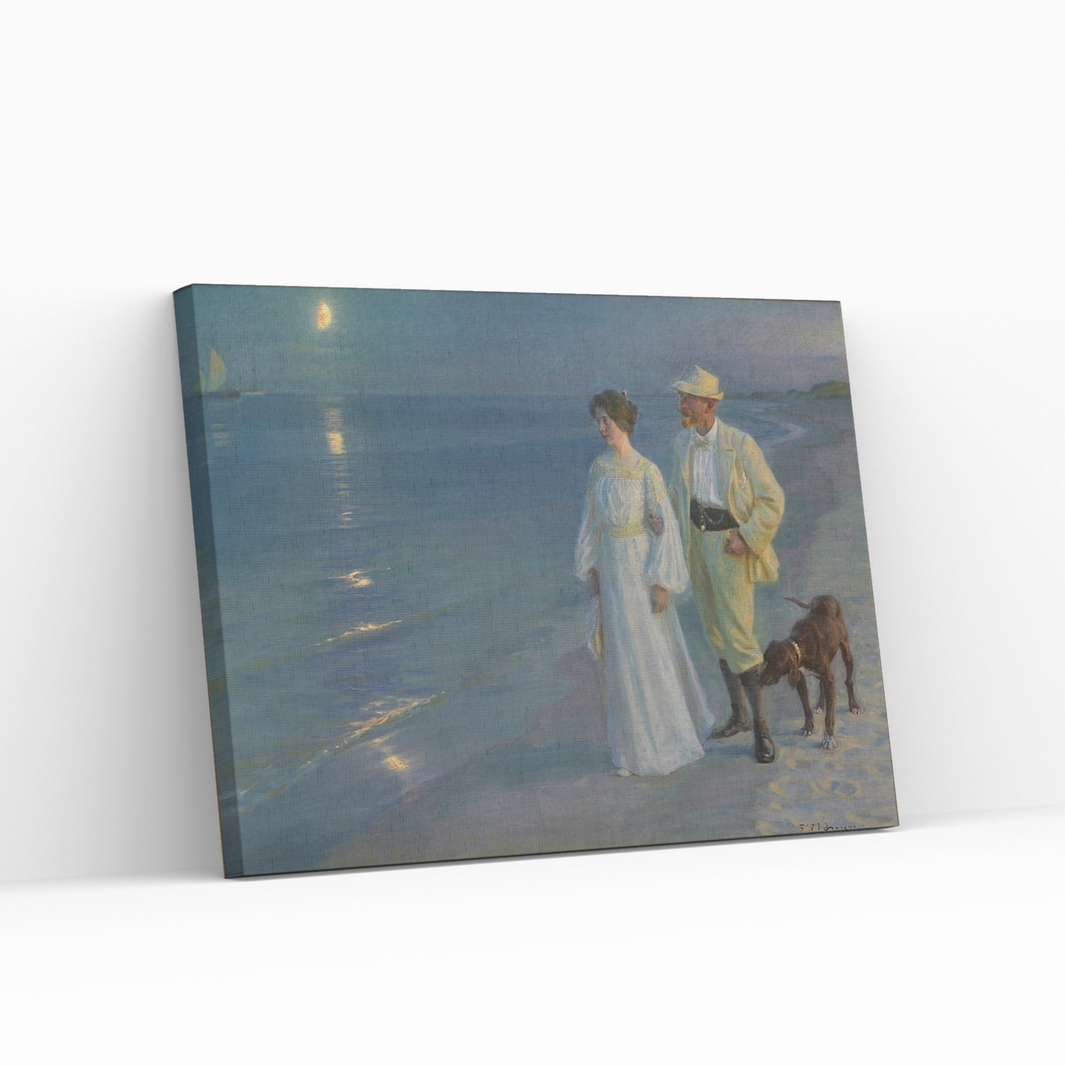 Paint by Numbers - SUMMER EVENING AT SKAGEN BEACH av Peder Severing Krøyer